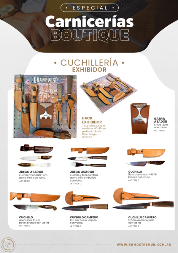 CATÁLOGO CARNICERÍAS BOUTIQUE